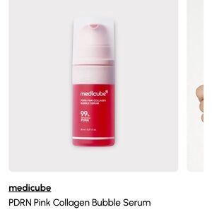 Medicube PDRN Pink Collagen Bubble Serum - Pink
